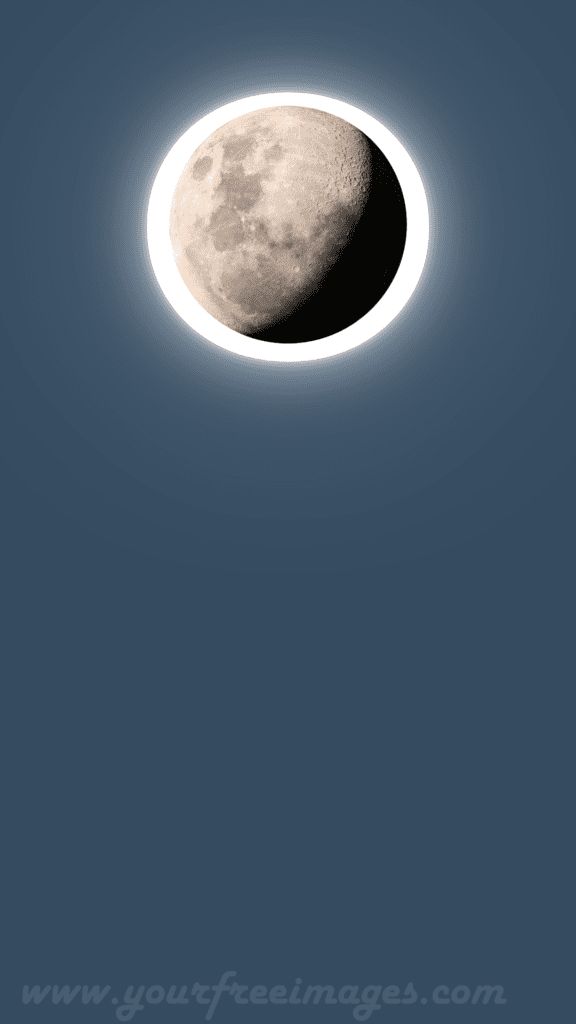 A soft, dreamy depiction of the moon against a gradient background.