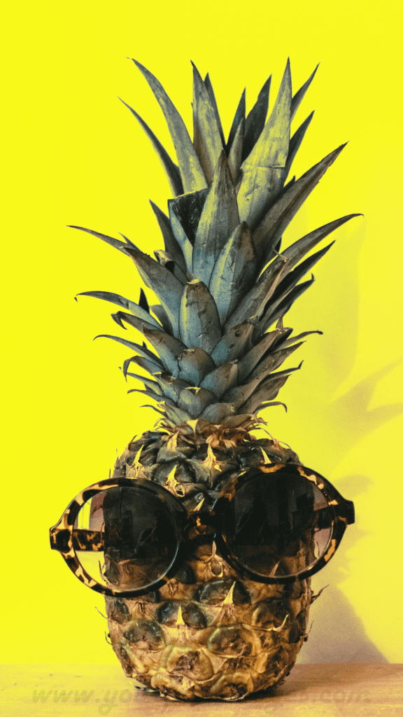 pineapple classy cool wallpaper