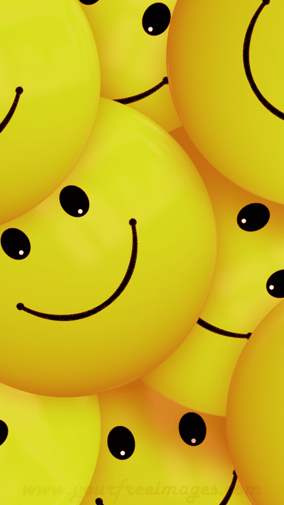 Smiley ball wallpaper